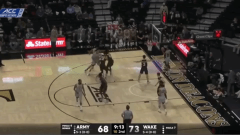 wake forest basketball brandon childress GIF