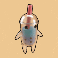 Happy Bubble Tea GIF