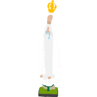 Fatima Jmj Sticker by Lisboa2023