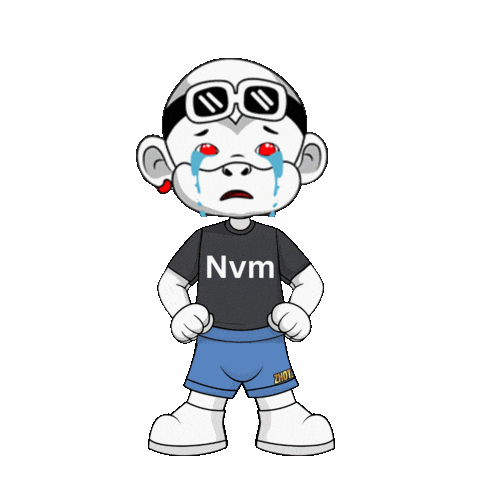Never Mind Sticker by Zhot