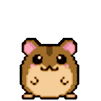hamster STICKER