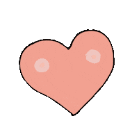 Dancing Heart Sticker by Linen Zoya