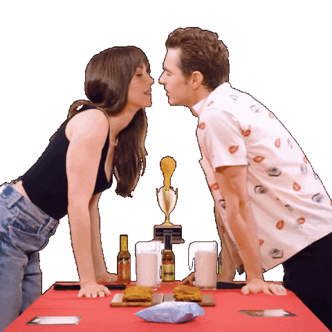 Alison Brie Love Sticker by First We Feast