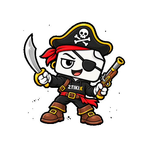 Sea Skull Sticker by ZTIKIX