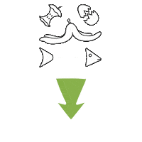 Organko fermentation composting bokashi organko Sticker