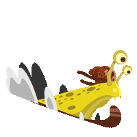 Sport Snow Sticker by Cezar Iliescu