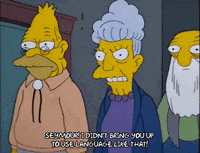 season 9 grandpa simpson GIF