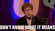 Confused Bbc GIF by The QI Elves