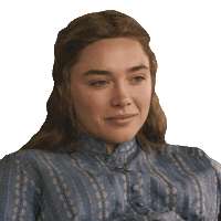 Sad Florence Pugh Sticker by NETFLIX