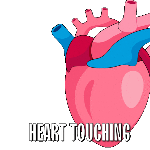 Heart Touching Sticker by Pudgy Penguins