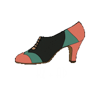Vintage Shoes Sticker by American Duchess