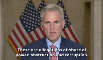 Kevin Mccarthy Impeachment GIF by GIPHY News