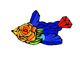 art flying Sticker by Trent Shy Claymations
