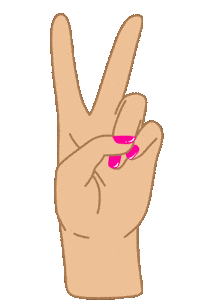 Pink Peace Sticker by Epic Installs