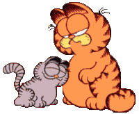 Jim Davis Cat Sticker