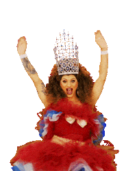 Happy Rupauls Drag Race Sticker by Videoland