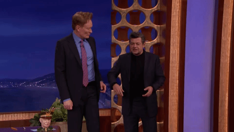 andy serkis conan obrien GIF by Team Coco