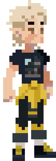 Pixel 8Bit Sticker