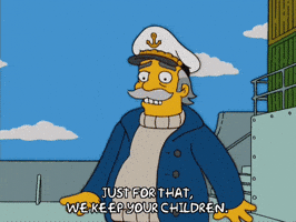Yelling Season 16 GIF by The Simpsons