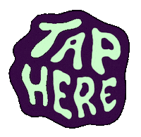 Loop Tap Here Sticker