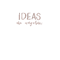 Ideas Are Everywhere Sticker