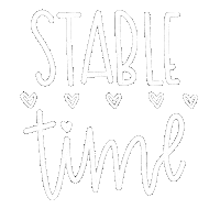 Calligraphy Horses Sticker