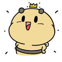 Happy Bubble Tea Sticker by Aminal Stickers