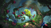 poison gas flower GIF