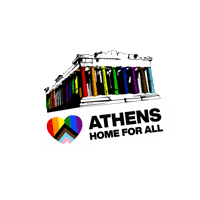onassis onassis stegi athens pride athenshomeforall Sticker