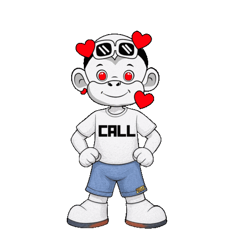 Calling Call Me Sticker by Zhot