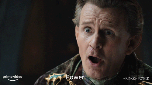 Lord Of The Rings Power GIF by Amazon Prime Video