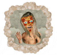 pizza fabio hello GIF by Scorpion Dagger