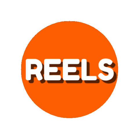Instagram Orange Sticker