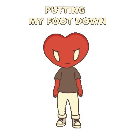 Stop It No More Sticker by LT3 Creations