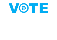 2020 Election Vote Sticker by Harvard College Democrats
