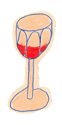 Party Wine Sticker
