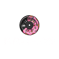 platesnacks donut donuts sprinkle donut weight plates Sticker