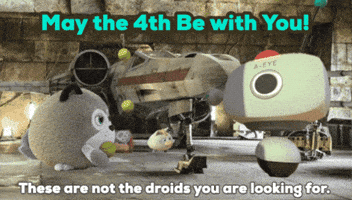 May The Force GIF by HangryPetz