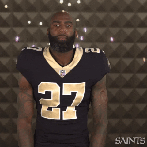 Nfl Go Saints GIF by New Orleans Saints
