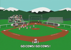 baseball field GIF by South Park 