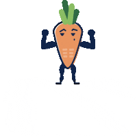 Gym Flexing Sticker by Planet Vegan