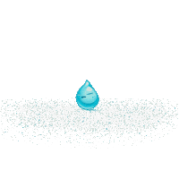 water drop Sticker by King