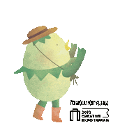 Happy Fruit Sticker by CREATIVEXPOTW