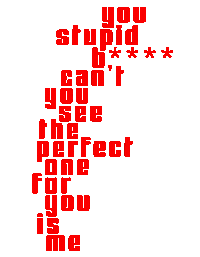 Serotonin You Stupid Bitch Sticker by girl in red