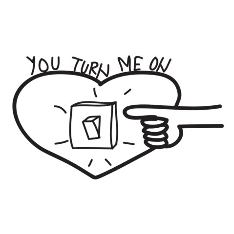 Skrabac giphyupload love valentine funnyvalentine Sticker
