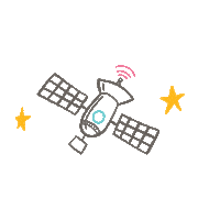 Space Breakfast Sticker by nokidhungry
