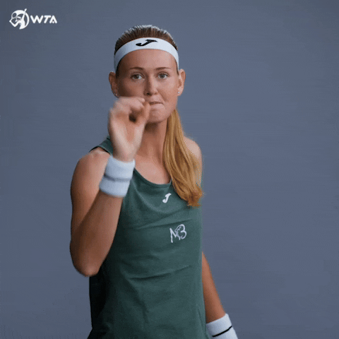 Tennis Yes GIF by WTA