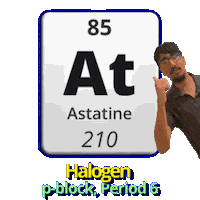 Halogen Sticker