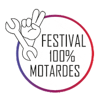 femmesetmoto motarde girl on bike wmbootcamp petrolettes Sticker