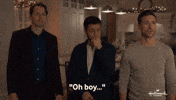 Oh Boy Christmas GIF by Hallmark Channel
